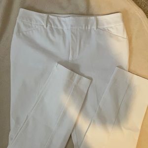 Ladies white slacks